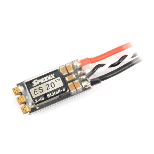 SPEDIX ES20 Lite 20A 2-4S Blheli_S FPV Racing Borstlös ESC för RC Drone