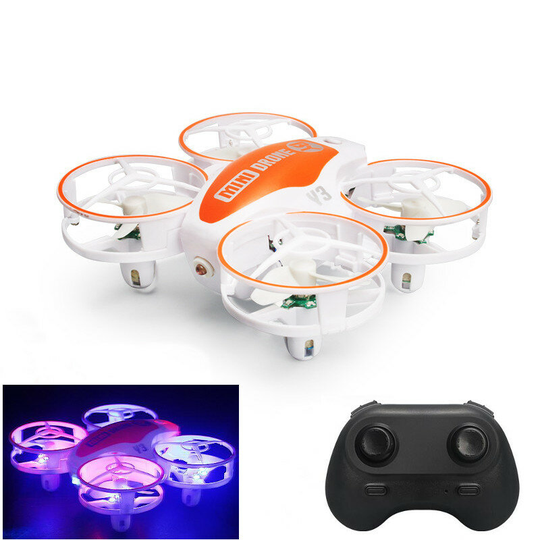 Y3 Mini 2.4G Altitude Hold Mode One Nyckelretur 360° Tumbling LED RC Drone Quadcopter RTF