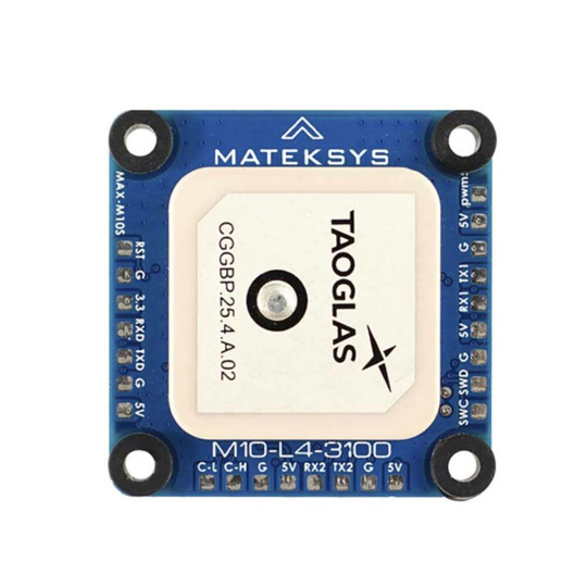 MatekSys AP_Periph GNSS M10-L4-3100 GPS Modul Inbyggd kompass för RC Drone FPV Racing