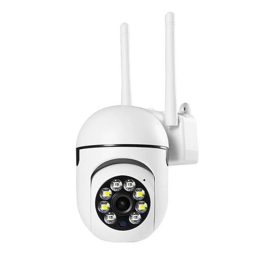2,4G+5G WiFi IP-kamera Utomhus trådlös övervakning Säkerhet Videokamera Night Vision Rörelsedetektering Larm APP Push-me
