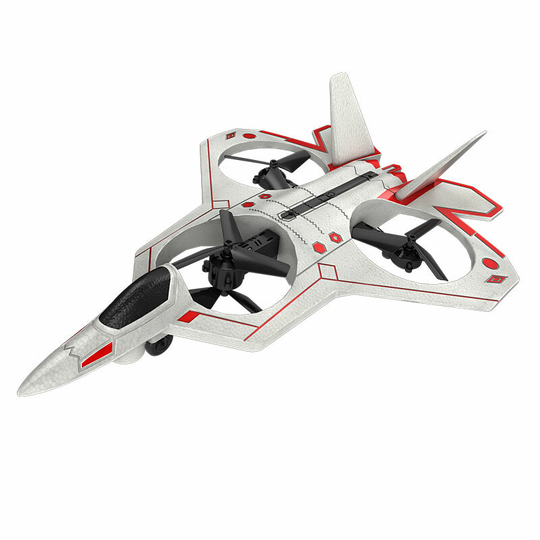ZY221 Stunt Fighter Foam Drone med Headless Mode Altitude Hold 360° rullande cirkel runt RC Drone Quadcopter RTF