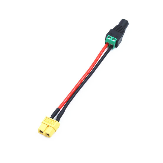 DIY-kabel för AMASS XT60 Connector Female Till DC 5.5mm * 2.5mm / 5.5mm * 2.1mm Multirotor Reservdel