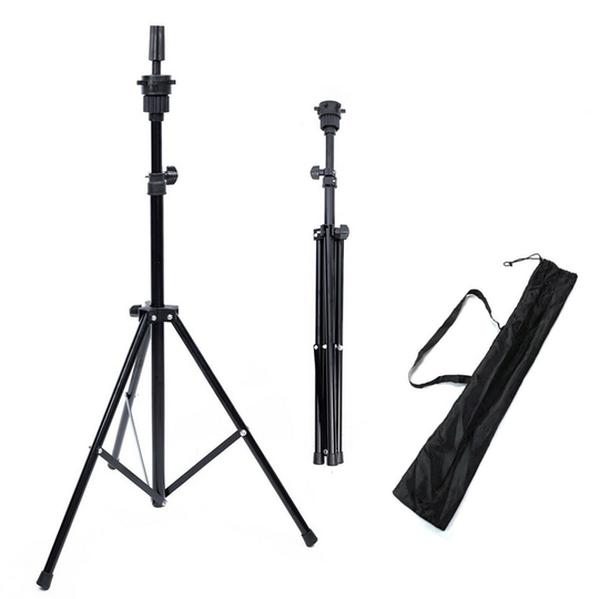 72-100-160cm Justerbar perukstativ Frisörsträning Mannequin Head Holder Tripod