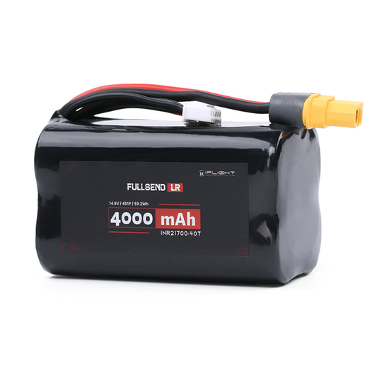 iFlight Fullsend LR Series 4000mAh 4S / 6S 22.2V /14.8V LiPo-batteri INR21700-40T XT60H Plug för RC Drone FPV Racing