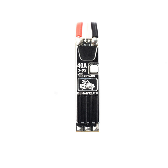 Skystars Talon32 Slim40A 40A BL_32 128K 3-6S ESC med RGB LED Support Telemetri för RC Drone FPV Racing