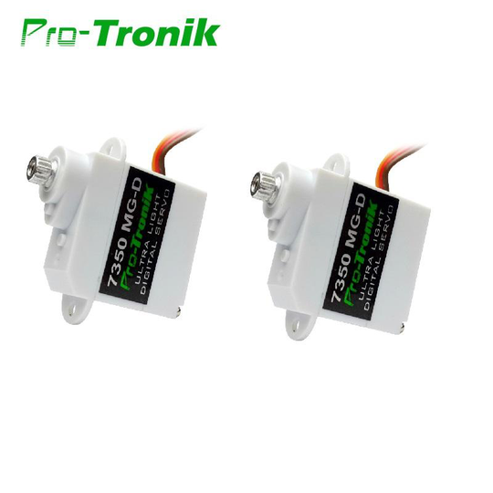 2 st PTK 5g Digital Servo 7350 MG-D Metal Gear för EPP E3P Flygplan inomhus Mini RC Drone Flygplan Helikopter