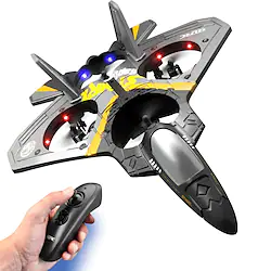 RC Remote Control Airplane 2.4G 6CH Remote Control V17 Fighter Hobby Plane Glider Airplane EPP Foam Toys RC drone Kids Gift Lightinthebox