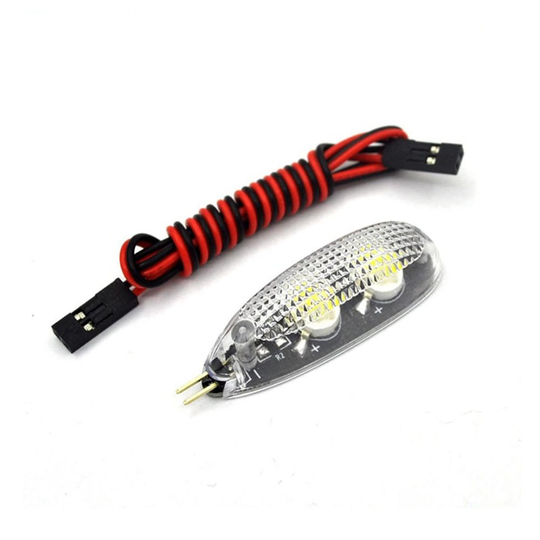 12V Intelligent Navigation LED Night Light 3W Röd / Grön / Vit / Blå för RC Drone FPV Racing