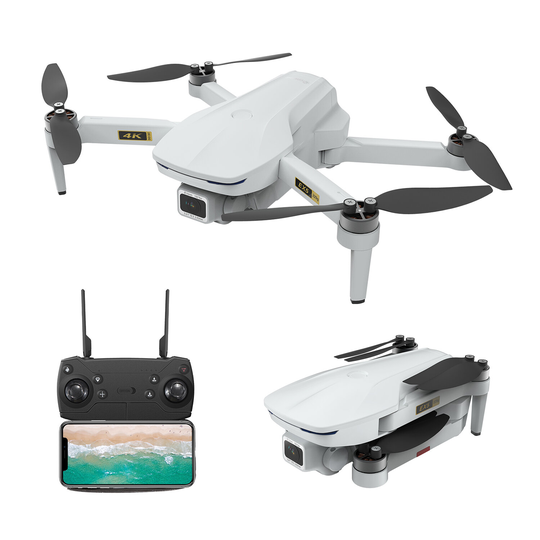 Everyine EX5 5G WIFI 1KM FPV GPS med 4K HD kameraservo Gimbal 30 min flygtid 229g fällbar RC Drone Quadcopter RTF