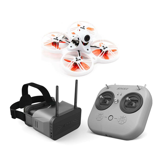 EMAX Tinyhawk III 76mm 1S Whoop FPV Racing Drone RTF Frsky_D8 Runcam Nano4 Cam F4 FC 25/100/200mw VTX EMAX E8 DVR Goggle
