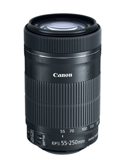 Canon ef-s 55-250mm f/4-5.6 is stm -objektiivi