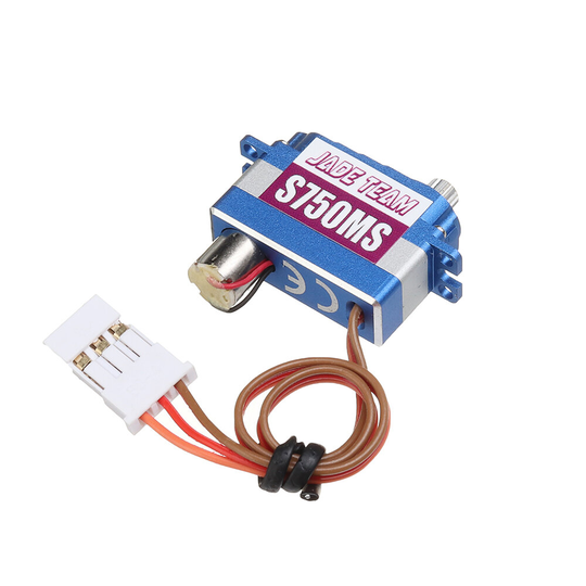 S750MS Metal Gear Full CNC Digital Servo för inomhus / utomhus F3P-flygplan RC-flygplan FPV Drone med fast ving