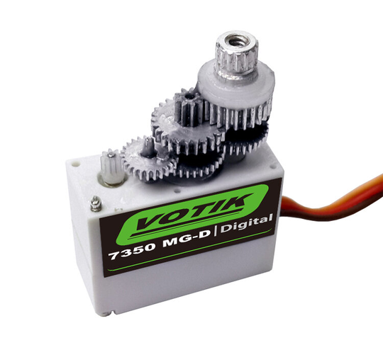 1st/2st/3st/4st/5st/6st VOTIK 7350 MG-D 5g digital servometallutrustning för EPP E3P flygplan inomhus Mini RC flygheliko