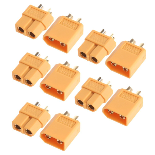 5Pairs / 10pcs XT60 Plug Male Female Bullet Connectors För RC Drone Multirotor FPV Racing Batteri