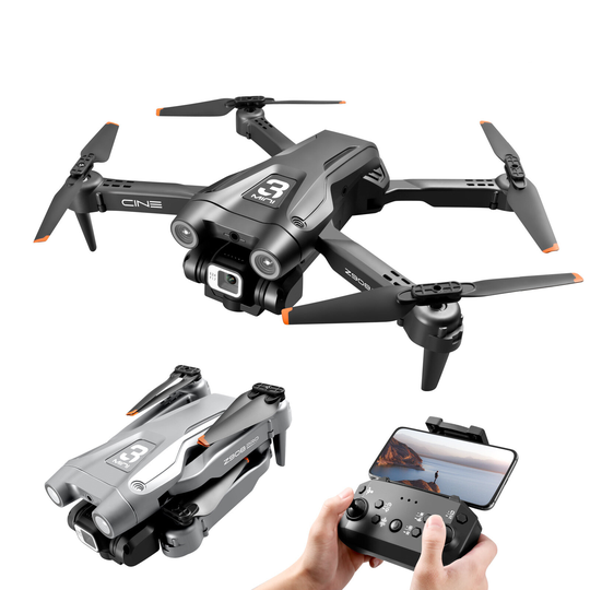 Z908PRO WIFI FPV med 4K 720P Dual 150° ESC-kamera Hinder Undvikande Optisk Flödespositionering Vikbar RC Drone Quadcopte