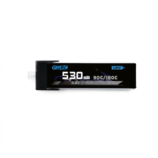 2 ST GEPRC 1S 3.8V 530mAh 90C / 180C PH2.0 Plug Lipo Batteri för TinyGO Micro Inomhus FPV Racing RC Drone