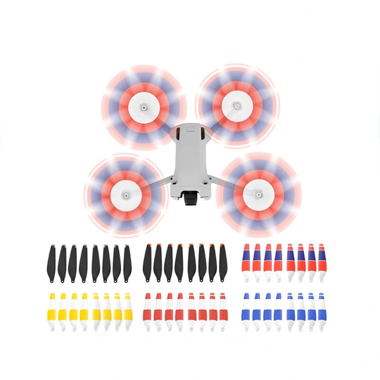 Sunnylife 6030F Quick-Release Low-Noise Foldable Propeller Props Blad Set 8 Styck för DJI Mini 3 PRO RC Drone Quadcopter