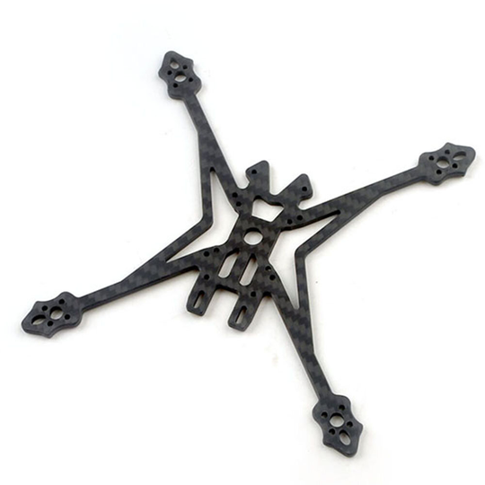 Happymodel Crux35 Reservdel 150mm Hjulbas Kolfiber 3mm Tjocklek Bottenplatta AIO Byt ut arm för RC FPV Racing Drone