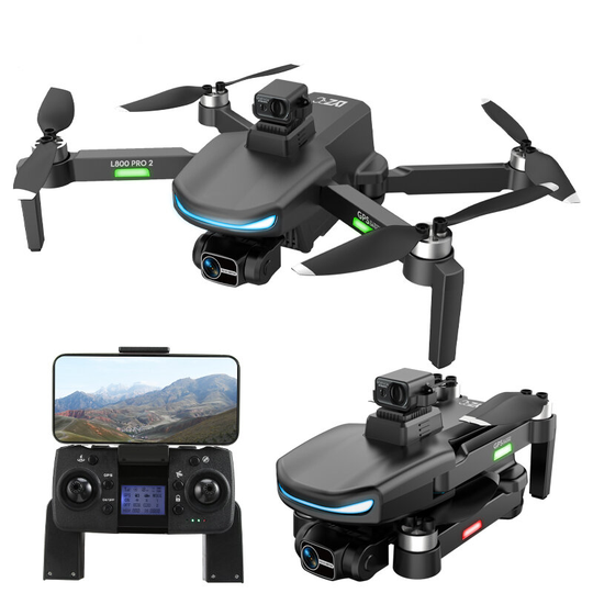 LYZRC L800 PRO 2 5G WIFI 1,2KM FPV GPS med 4K-kamera 3-axlig Anti-shake Gimbal 360° Hinder Undvikande Optical Flow Posit
