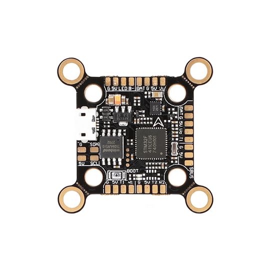 5,3 g T-Motor Velox F411 Lite F4 OSD Blackbox Flight Controller med 5V BEC 30,5x30,5 mm / 20x20 mm för RC Drone FPV Raci
