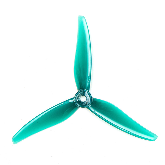 2 Par Gemfan Hurricane 51446 MCK V2 3-bladig 5,1 tum polykarbonatpropeller för FPV Racing RC Drone