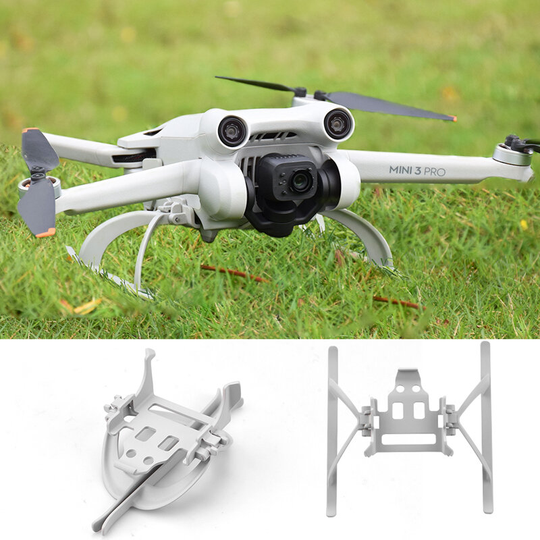 Fällbar förlängning Öka höjden Stativ Landningsställ Kit Benstöd för DJI MINI 3 PRO RC Drone Quadcopter