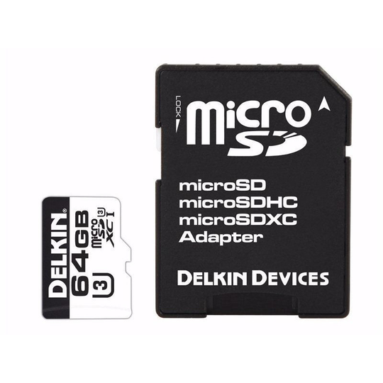 Delkin DDMSD66064G2 64GB MicroSDXH muistikortti