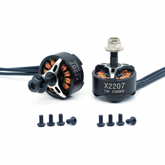 1PC Surpass XM2207 2400KV borstlös motor CW/CCW för FPV Racing RC Drone
