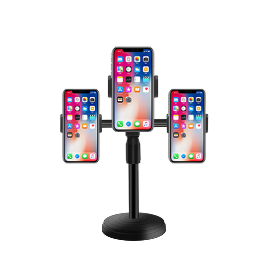 Bakeey PC-10 Universal Live Broadcast Hopfällbar Justerbar Höjd Stand Holder för Mobiltelefon Tablet