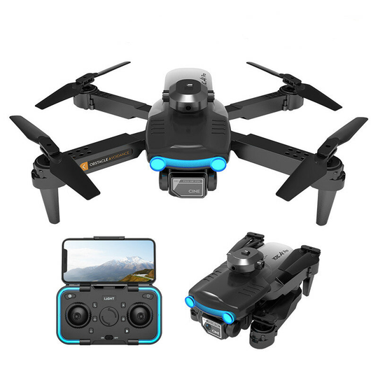 YCRC A8 PRO WiFi FPV med 4K ESC Dual HD Kamera 360° Infrarött Hinder Undvikande Optisk flödespositionering Vikbar RC Dro
