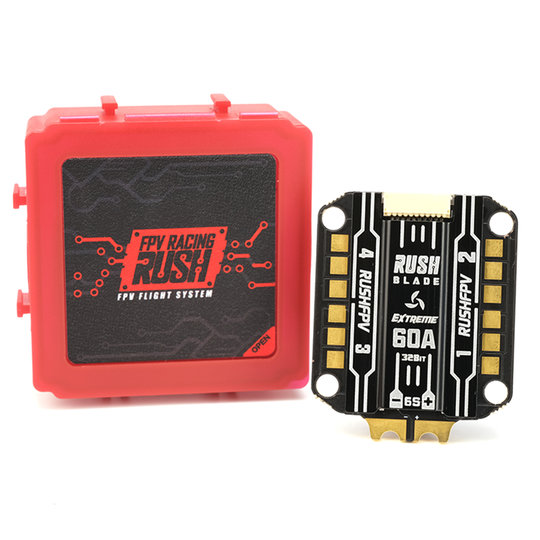 RUSH Balde 60A 3-6S Extreme128K RUSH_Blade_Extreme 4in1 ESC för FPV Racing Drone