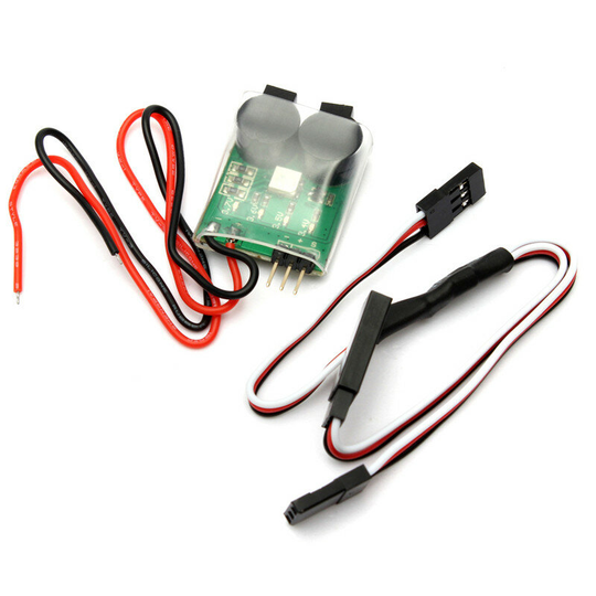 3 i 1 lågspänningslarm BB Buzzer Tracer Signal Loss Alarm 2-6S Lipo Support för RC Drone FPV Racing