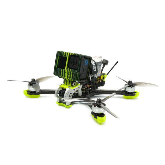 Geprc Mark5 Analog 225mm F7 4S / 6S 5 Inch Freestyle FPV Racing Drone PNP BNF m/ 50A BL_32 ESC 2107.5 Motor RAD VTX 5.8G
