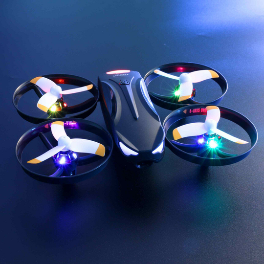 4DRC V16 WiFi FPV med 6K HD 50x ZOOM Dual Camera 20min Flygtid Höjd Hold Mode LED Colorful RC Drone Quadcopter RTF
