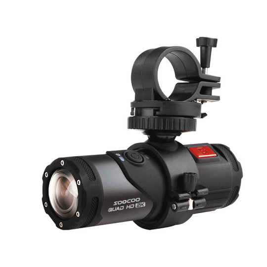 SOOCOO S20+ 4K Actionkamera WiFi Hjälm Videokamera 10m Vattentät för Motorcykel Cykel Cykel Moto Hjälm Videokamera Sport