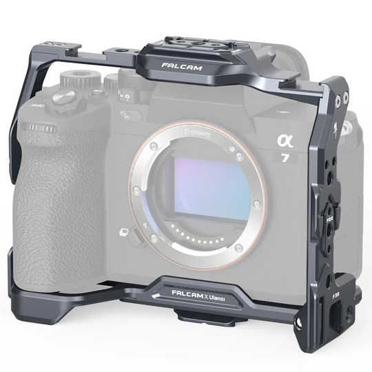 Ulanzi FALCAM F22 2824 Kamerahållare för Sony A7M4 Quick Release System Skyddande metallburstabilisator för Sony A7 M4