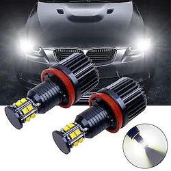 H8 120W Car Led Headlight Angel Eyes Bulbs 6000K Halo Ring Light Bulbs For BMW E90 E91 E92 E93 X5 X6 M3 Car Accessories Interior Lightinthebox