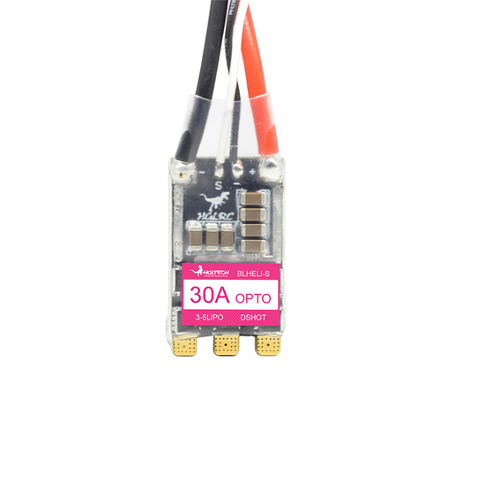 HGLRC 30A 30AMP 2-5S BLHeli_S 16,5 BB2 Borstlös ESC Dshot600 Klar för RC Drone FPV Racing