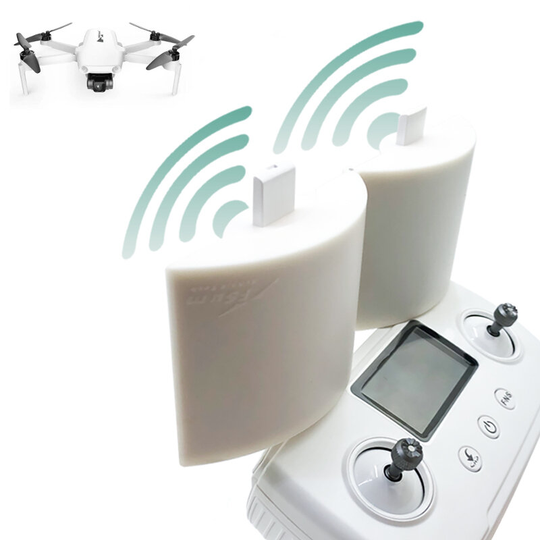 Fjärrkontroll Antennsignal Booster Förstärkare 2st för Hubsan ZINO MINI SE RC Drone Quadcopter