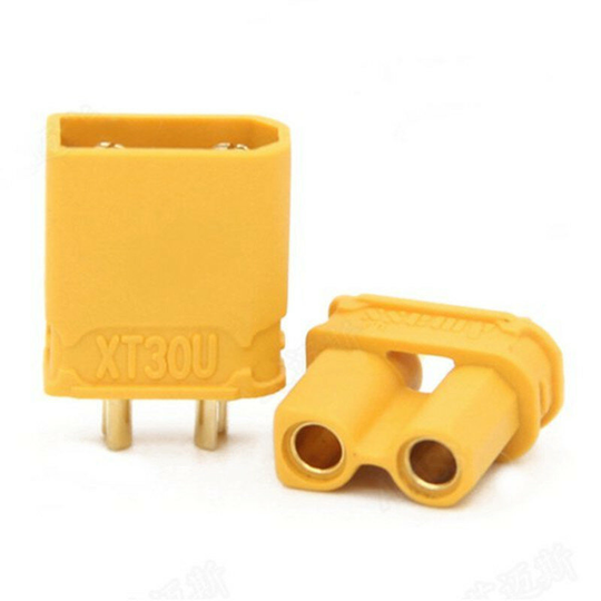 Amass XT30U Plug Connector Hona Hane för Lipo Batteri RC Drone FPV Racing