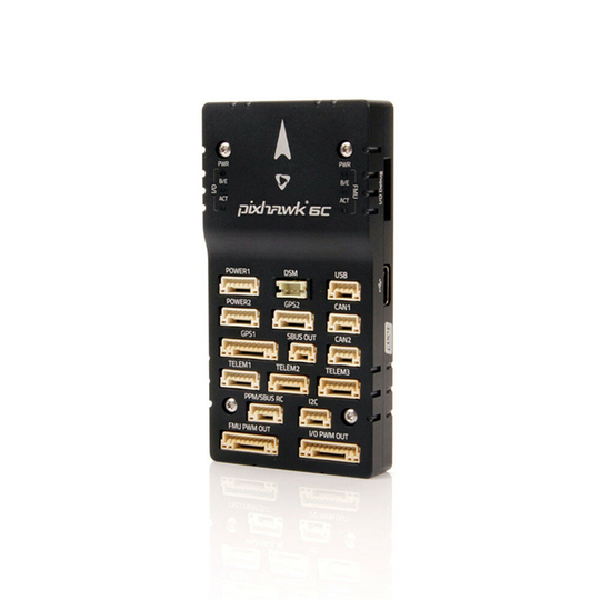 Holybro Pixhawk 6C Flight Controller aluminiumfodral med PM02 V3 Strömmodul för RC Multi-Rotor Drone Model
