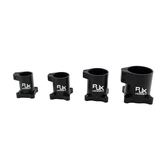 RJX Hobby RJX3149 90 ° D16mm 20mm 25mm 30mm landningsställ Vertikal montering Basmunstycke Anslutningsstång Fixeringsdel