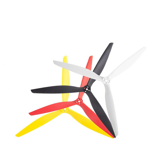 1 par GEMFAN X CLASS 1310-3 13Inch 3-bladig CW CCW Propeller för FPV Racing RC Drone