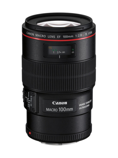Canon ef 100mm f/2.8l macro is usm -makro-objektiivi