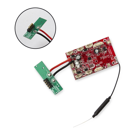 Eachine E520S GPS WiFi FPV RC Drone Quadcopter Reservdelar Mottagarkort med High Hold Mode 6-stiftsversion