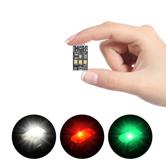 BDRRC Night Flying LED Flash Light Board Varningssignal Lampa AntiCollision Strobe Blinker för DJI Mini 3 PRO / Mini 2 /