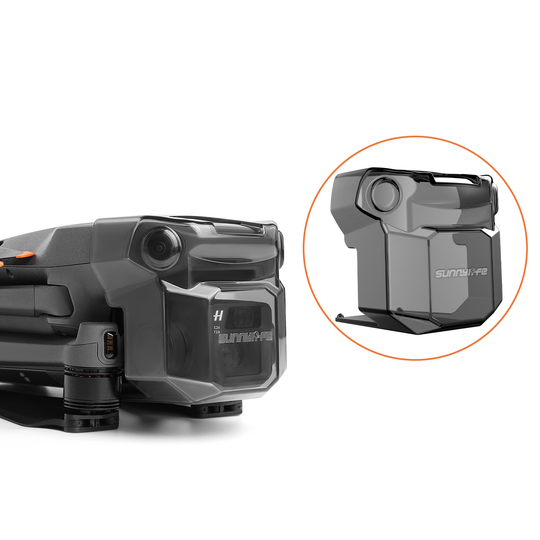 Sunnylife Gimbal kamera linsskydd Cap Mount Case Protector för DJI Mavic 3 RC Drone