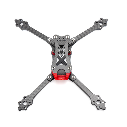 TransTEC Lite 224 mm hjulbas 5 mm arm full 3K kolfiber 5 tums ramsats för RC Drone FPV Racing