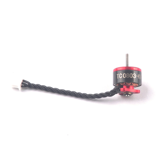 Eachine TRASHCAN 75mm FPV Racing Drone Reservdel TC0803 15000KV 1-2S Borstlös Motor
