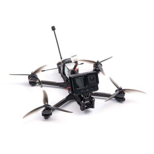 iFlight BOB57 BLITZ F7 6 Inch 6S Cinematic LR Long Range Freestyle FPV Racing Drone BNF med BLITZ E55 ESC Nebula Pro Vis